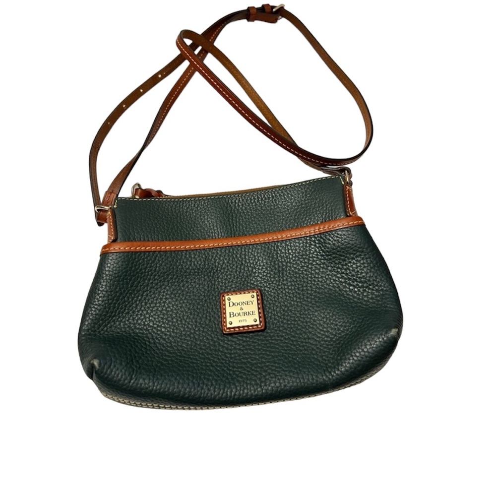 Dooney and Bourke Crossbody Green Leather Bag